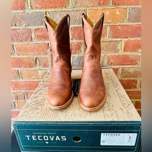 New with box. Tecovas The Earl. Scotch Goat, Size 8.5D